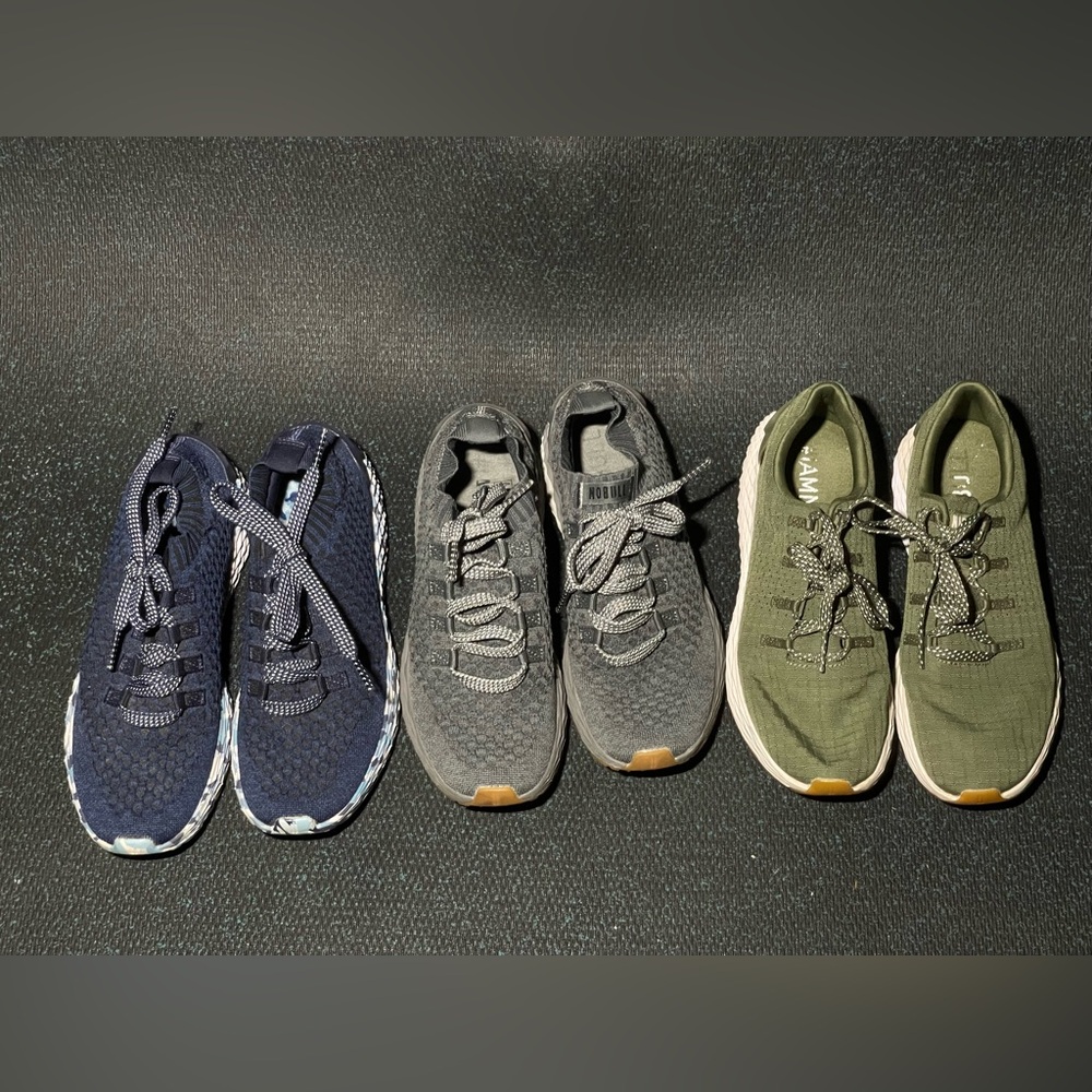 NOBULL Women's Running Shoes - Blue, Gray, Green